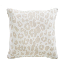 Load image into Gallery viewer, Leopard Knit Cushion *Last few!

