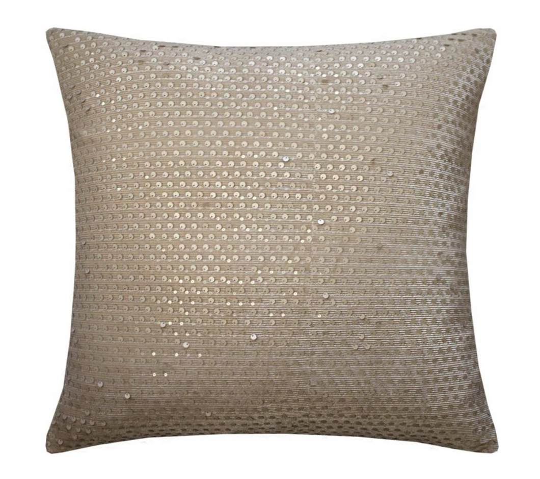 Champagne Bubbles Filled Cushion