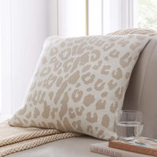Load image into Gallery viewer, Leopard Knit Cushion
